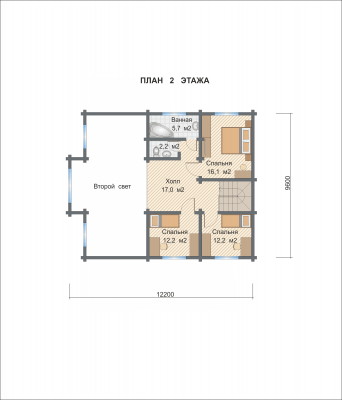 Базовые планировки Дом из клееного бруса Эрвальд 2
