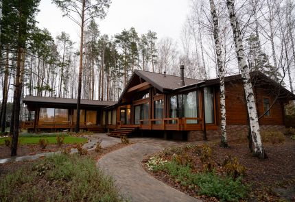 Дом из клееного бруса Вильнюс