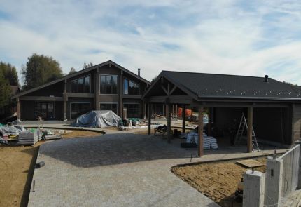 Дом с бассейном в Московской области